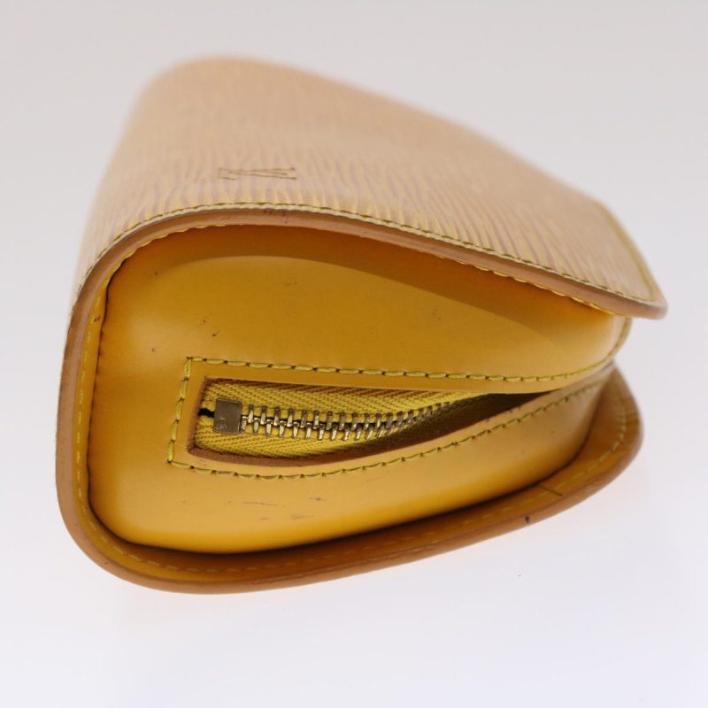 LOUIS VUITTON Epi Dauphine PM Pouch Yellow M48449 LV  47951 - Logoexplore - Image 3