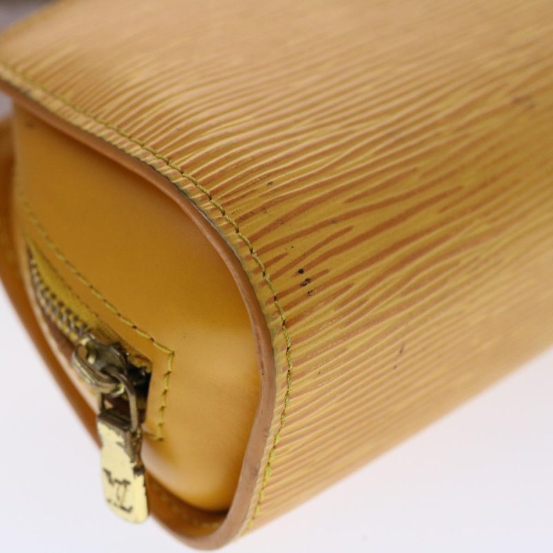 LOUIS VUITTON Epi Dauphine PM Pouch Yellow M48449 LV  47951 - Logoexplore - Image 7