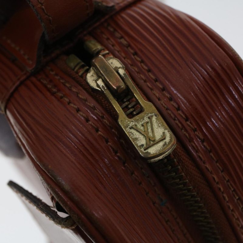 LOUIS VUITTON Epi June Feuille Shoulder Bag Kenya Brown M52153 LV  47955 - Logoexplore - Image 8
