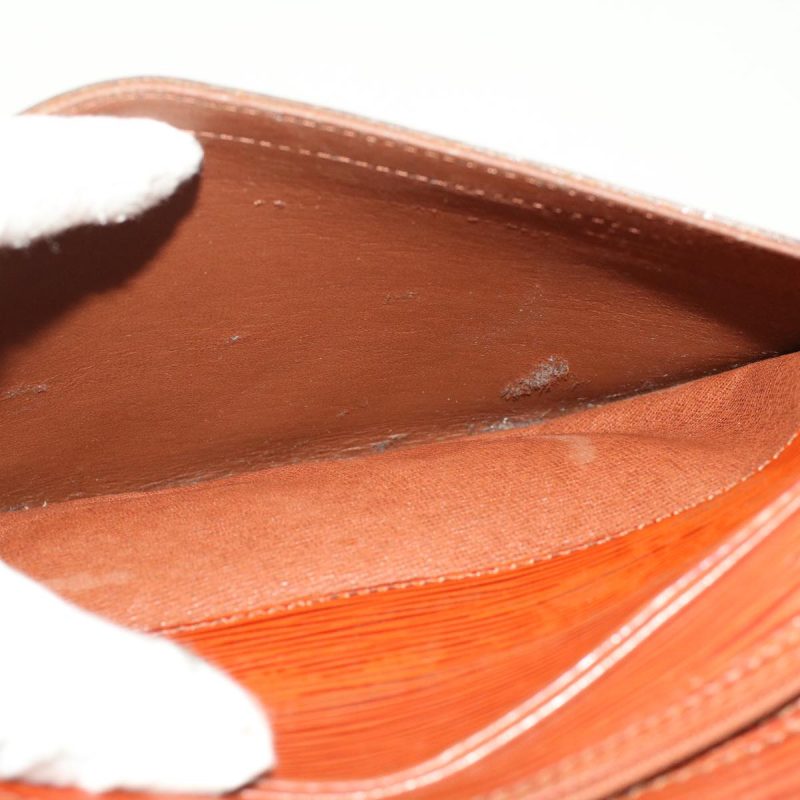 LOUIS VUITTON Epi June Feuille Shoulder Bag Kenya Brown M52153 LV  47955 - Logoexplore - Image 9