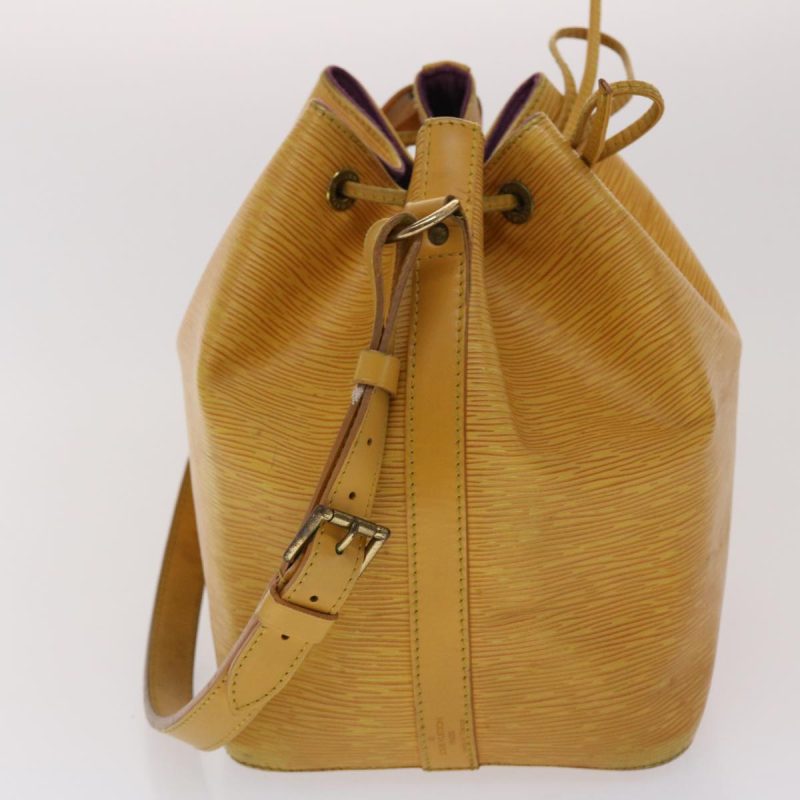 LOUIS VUITTON Epi Petit Noe Shoulder Bag Tassili Yellow M44109 LV  47966 - Logoexplore - Image 4