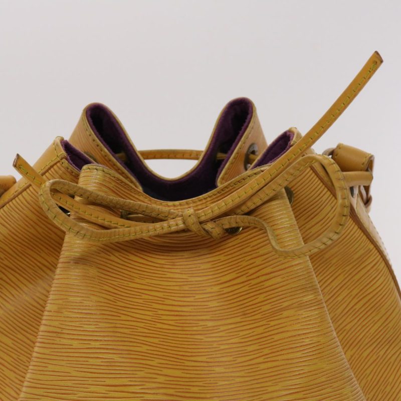 LOUIS VUITTON Epi Petit Noe Shoulder Bag Tassili Yellow M44109 LV  47966 - Logoexplore - Image 7
