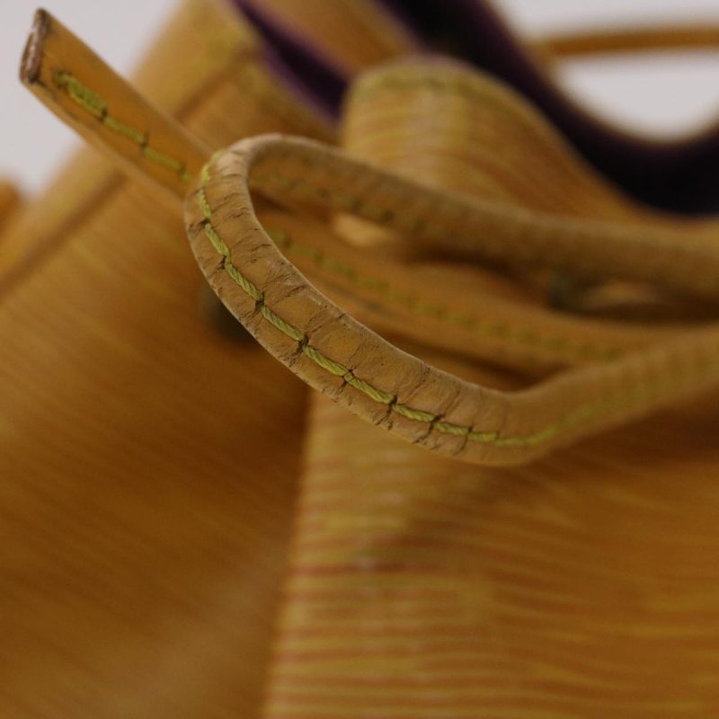 LOUIS VUITTON Epi Petit Noe Shoulder Bag Tassili Yellow M44109 LV  47966 - Logoexplore - Image 8