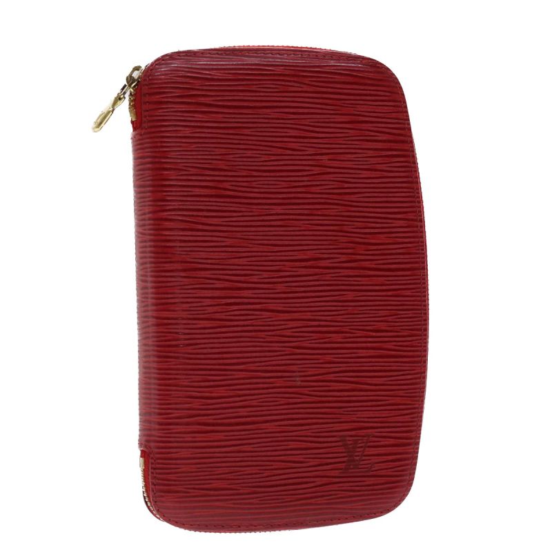 LOUIS VUITTON Epi Agenda Geode Wallet Red M63877 LV  48055 - Logoexplore
