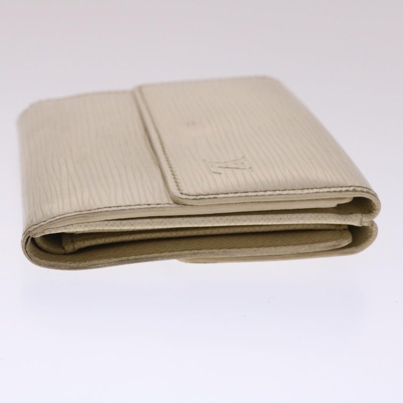 LOUIS VUITTON Epi Portefeuille Elise Wallet White M6348J LV  48069 - Logoexplore - Image 3