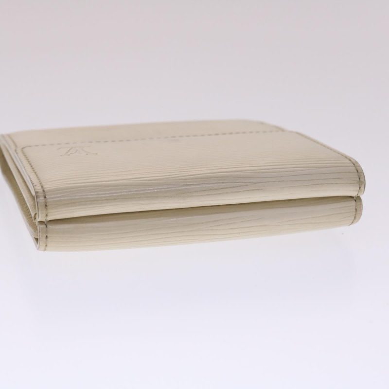 LOUIS VUITTON Epi Portefeuille Elise Wallet White M6348J LV  48069 - Logoexplore - Image 5