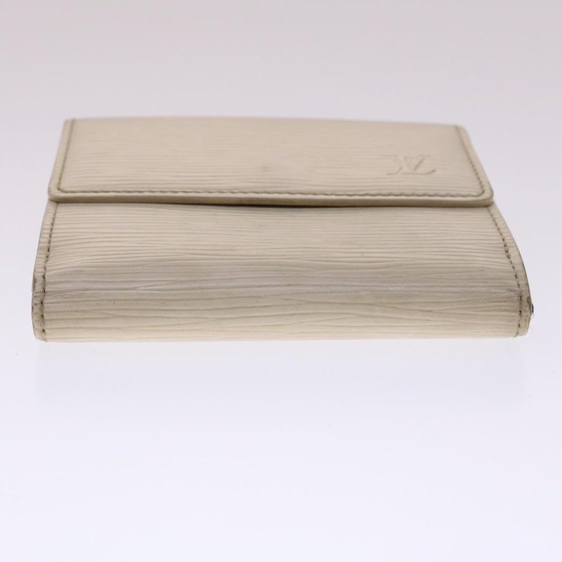 LOUIS VUITTON Epi Portefeuille Elise Wallet White M6348J LV  48069 - Logoexplore - Image 6