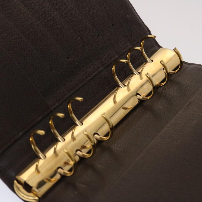 LOUIS VUITTON Damier Ebene Agenda MM Day Planner Cover R20240 LV  48078 - Logoexplore - Image 9