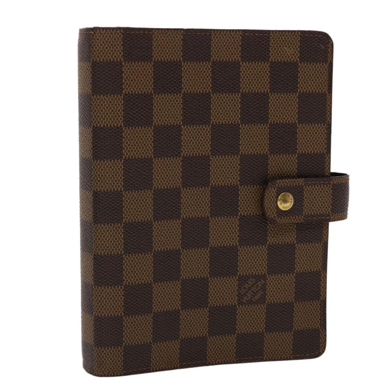 LOUIS VUITTON Damier Ebene Agenda MM Day Planner Cover R20240 LV  48078 - Logoexplore
