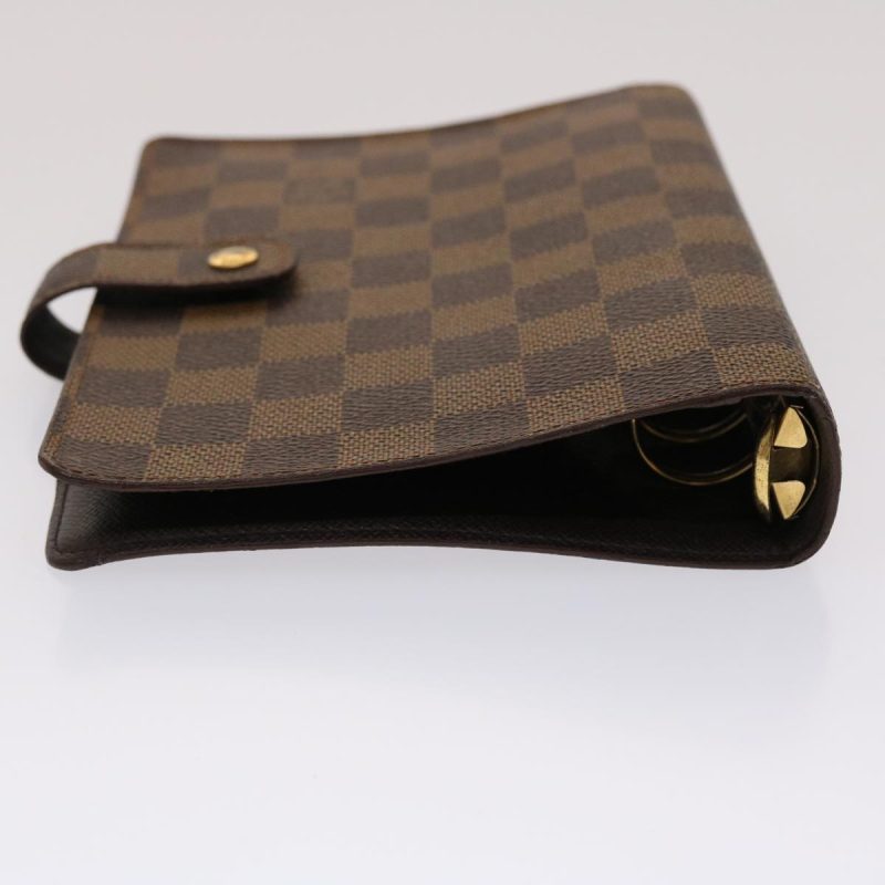 LOUIS VUITTON Damier Ebene Agenda MM Day Planner Cover R20240 LV  48078 - Logoexplore - Image 3