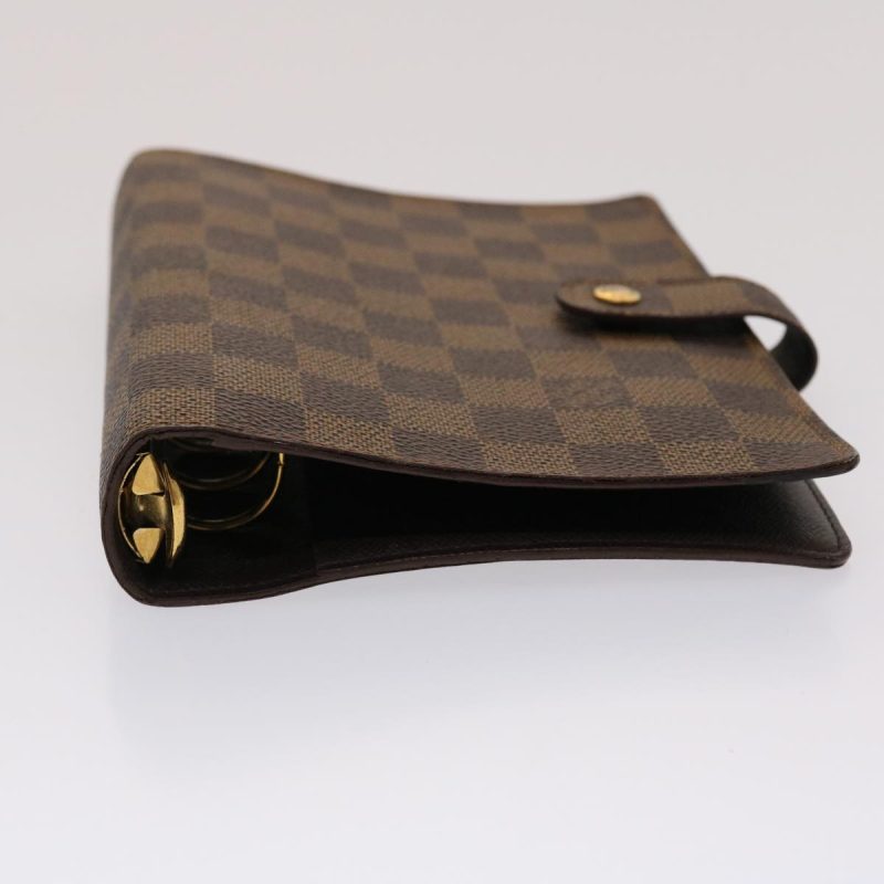 LOUIS VUITTON Damier Ebene Agenda MM Day Planner Cover R20240 LV  48078 - Logoexplore - Image 4