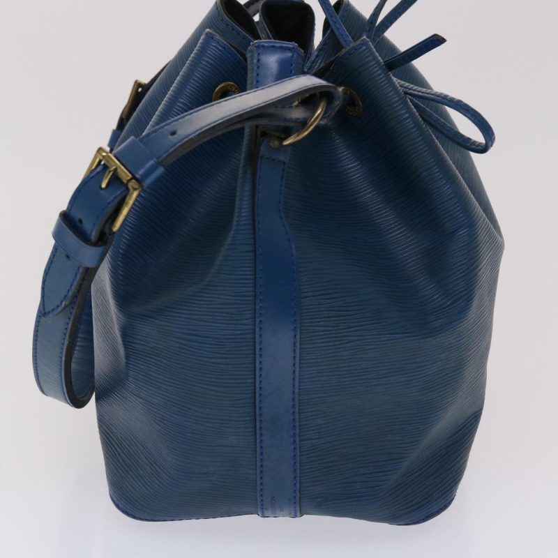 LOUIS VUITTON Epi Petit Noe Shoulder Bag Blue M44105 LV  48289 - Logoexplore - Image 4