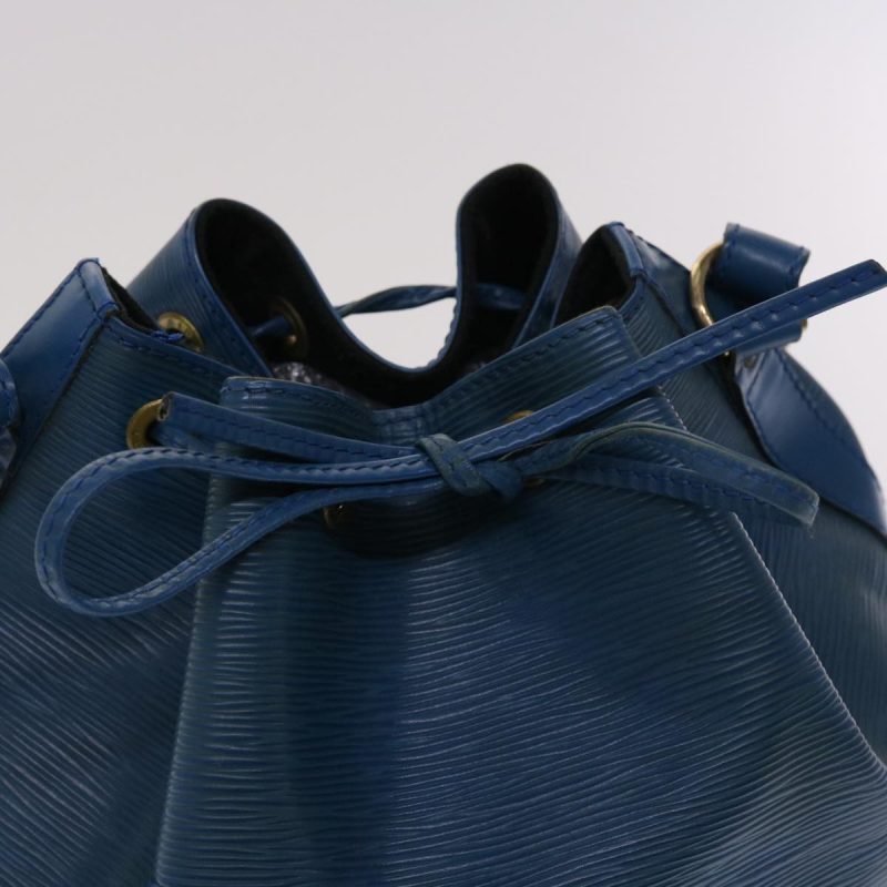 LOUIS VUITTON Epi Petit Noe Shoulder Bag Blue M44105 LV  48289 - Logoexplore - Image 8