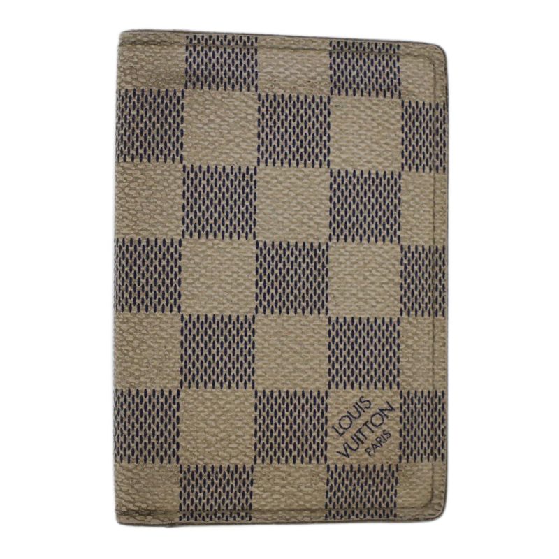 LOUIS VUITTON Damier Azur Organizer Dupoch Card Case N61727 LV  48414 - Logoexplore