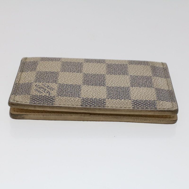 LOUIS VUITTON Damier Azur Organizer Dupoch Card Case N61727 LV  48414 - Logoexplore - Image 4