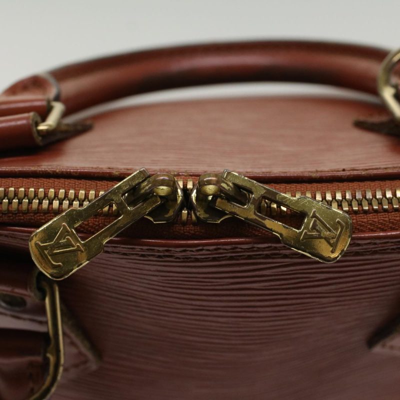 LOUIS VUITTON Epi Alma Hand Bag Brown M5214D LV  48436 - Logoexplore - Image 10