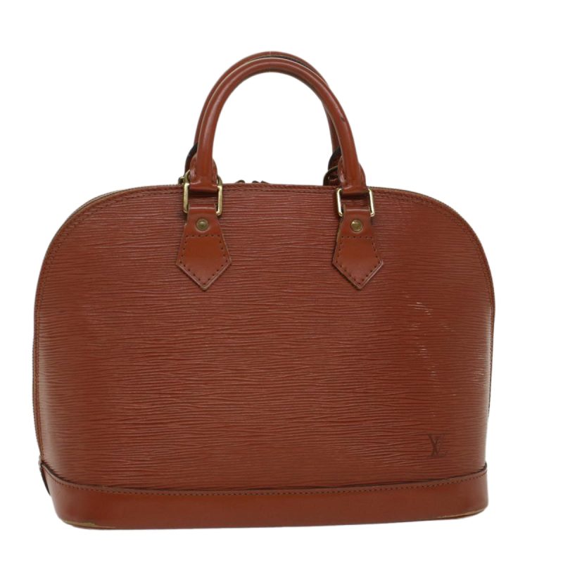 LOUIS VUITTON Epi Alma Hand Bag Brown M5214D LV  48436 - Logoexplore