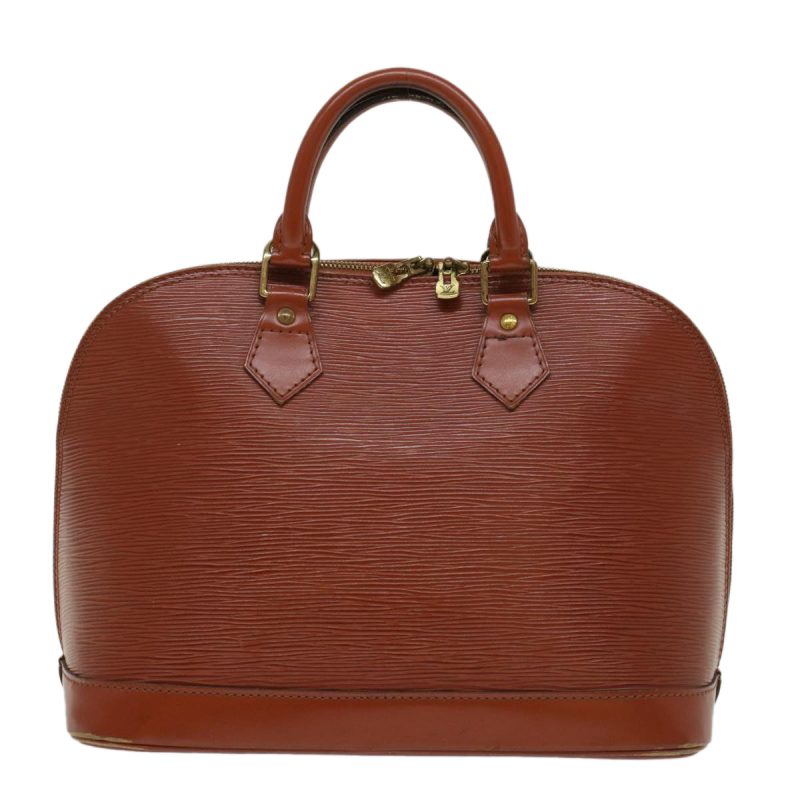 LOUIS VUITTON Epi Alma Hand Bag Brown M5214D LV  48436 - Logoexplore - Image 2