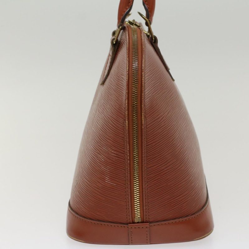 LOUIS VUITTON Epi Alma Hand Bag Brown M5214D LV  48436 - Logoexplore - Image 3
