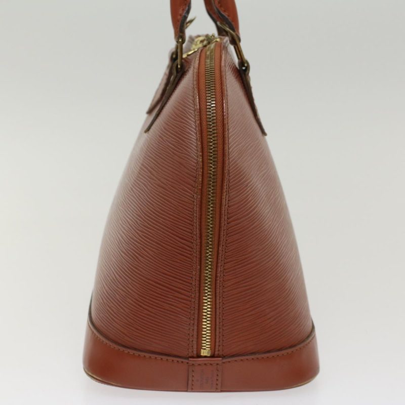 LOUIS VUITTON Epi Alma Hand Bag Brown M5214D LV  48436 - Logoexplore - Image 4