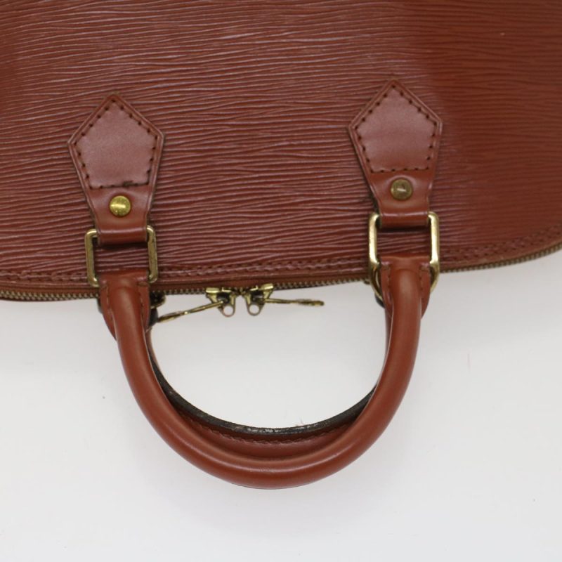 LOUIS VUITTON Epi Alma Hand Bag Brown M5214D LV  48436 - Logoexplore - Image 7