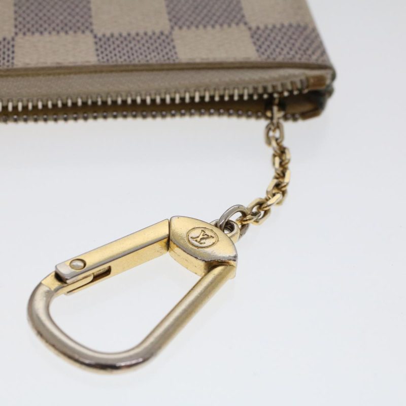 LOUIS VUITTON Damier Azur Pochette Cles Coin Purse N62659 LV  48480 - Logoexplore - Image 9