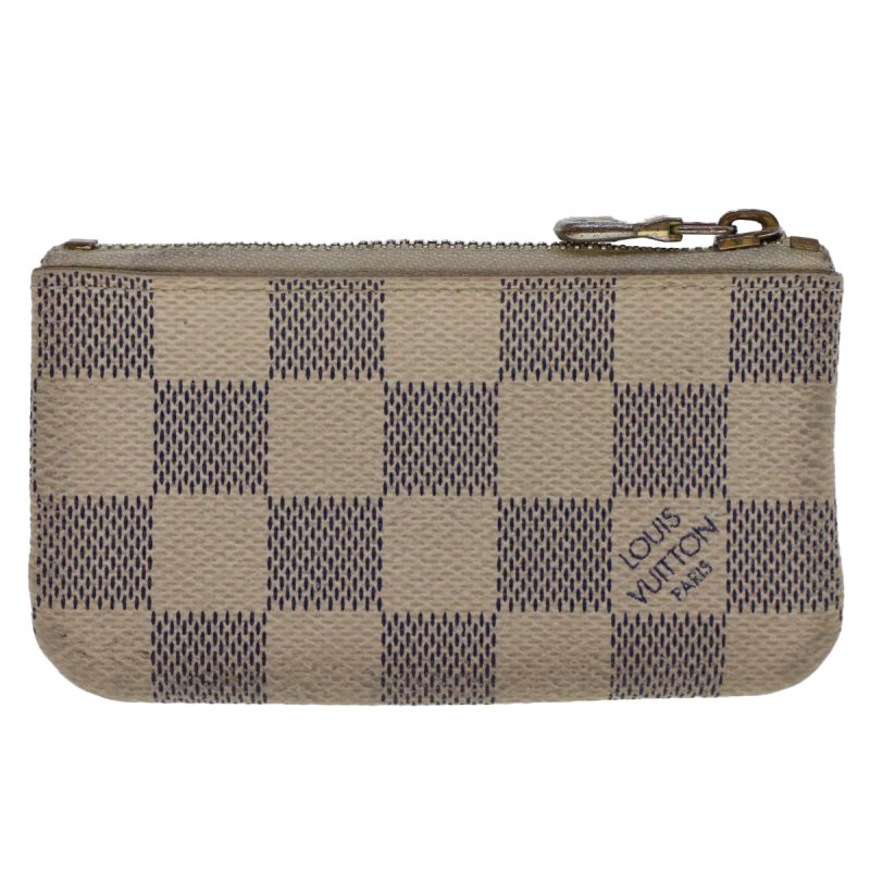 LOUIS VUITTON Damier Azur Pochette Cles Coin Purse N62659 LV  48480 - Logoexplore - Image 2
