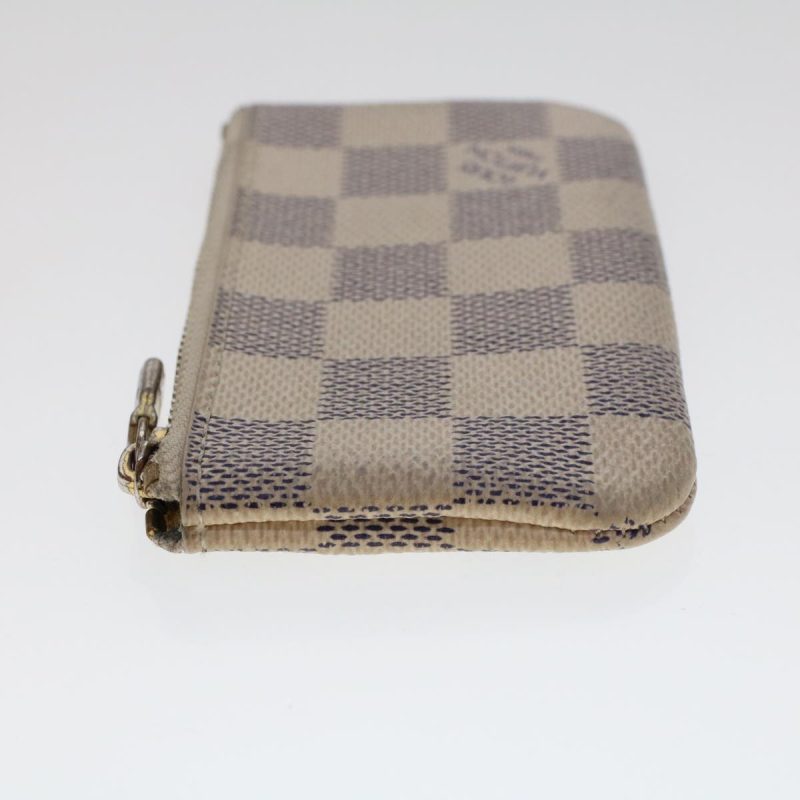 LOUIS VUITTON Damier Azur Pochette Cles Coin Purse N62659 LV  48480 - Logoexplore - Image 3