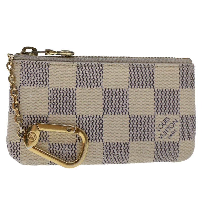 LOUIS VUITTON Damier Azur Pochette Cles Coin Purse N62659 LV  48481 - Logoexplore