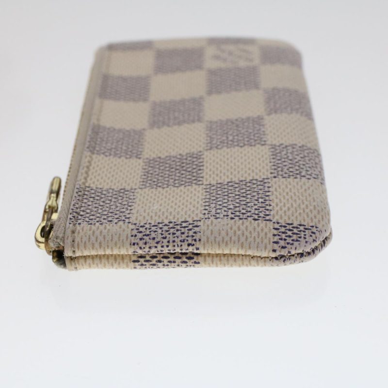 LOUIS VUITTON Damier Azur Pochette Cles Coin Purse N62659 LV  48481 - Logoexplore - Image 3