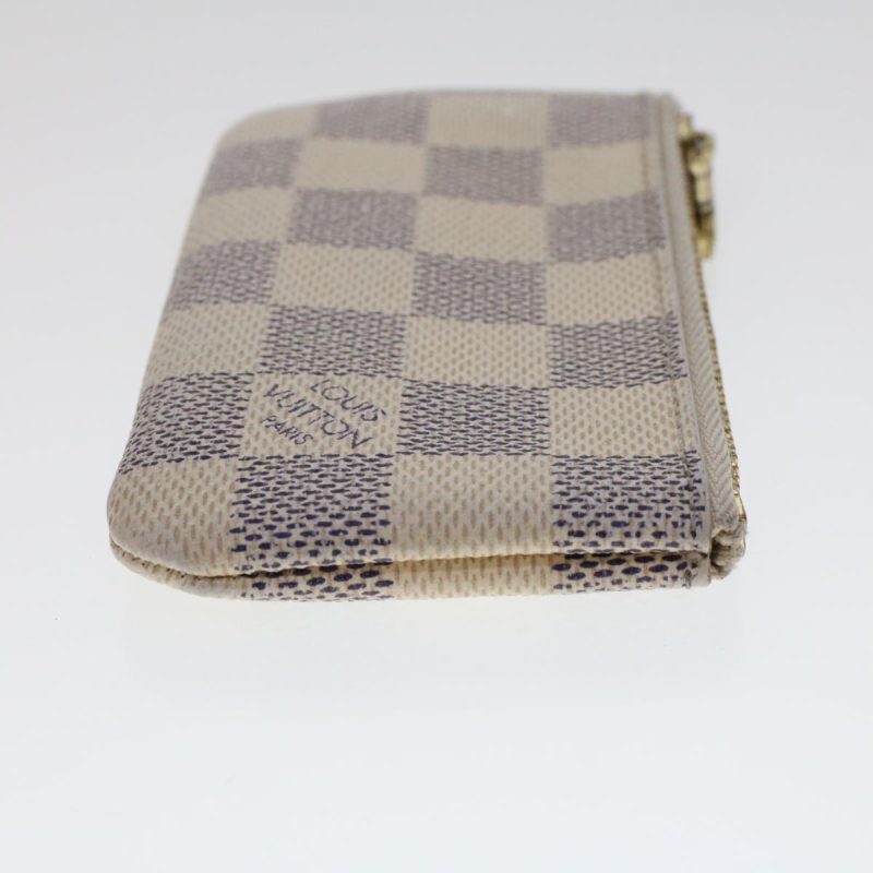 LOUIS VUITTON Damier Azur Pochette Cles Coin Purse N62659 LV  48481 - Logoexplore - Image 4