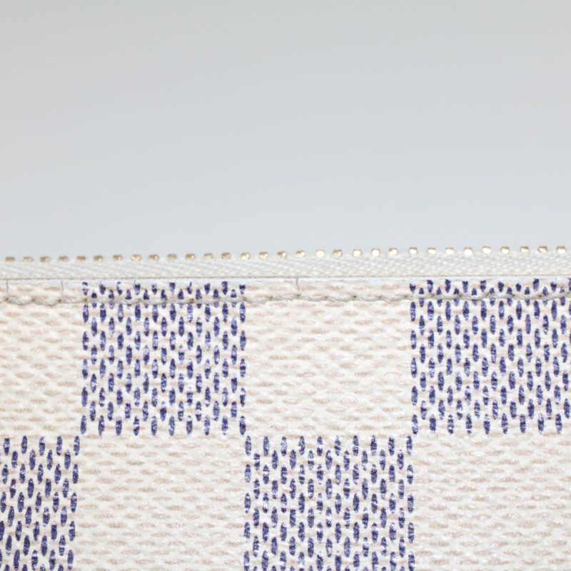 LOUIS VUITTON Damier Azur Pochette Cles Coin Purse N62659 LV  48481 - Logoexplore - Image 7