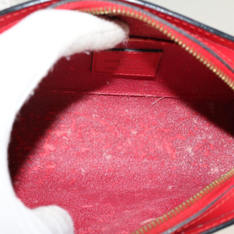 LOUIS VUITTON Epi Dauphine PM Pouch Red M48447 LV  48529 - Logoexplore - Image 10