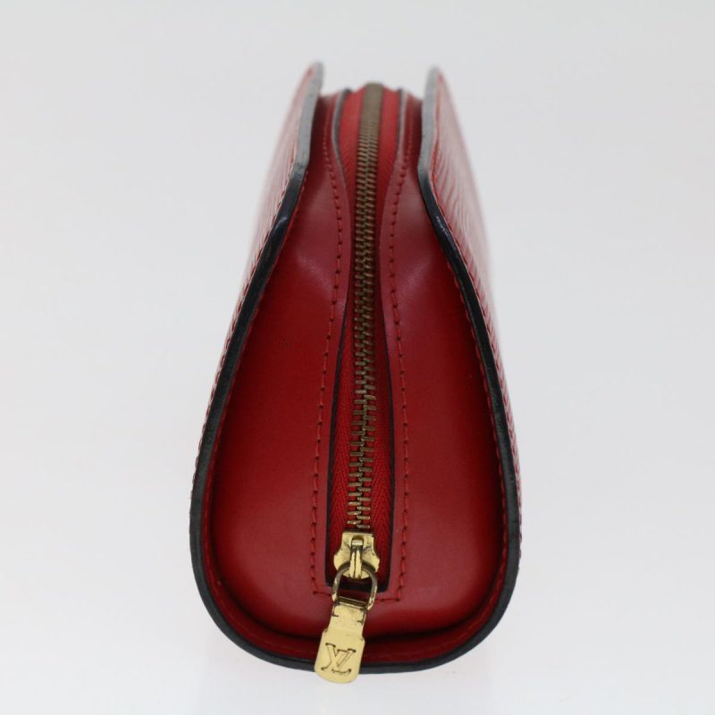 LOUIS VUITTON Epi Dauphine PM Pouch Red M48447 LV  48529 - Logoexplore - Image 3