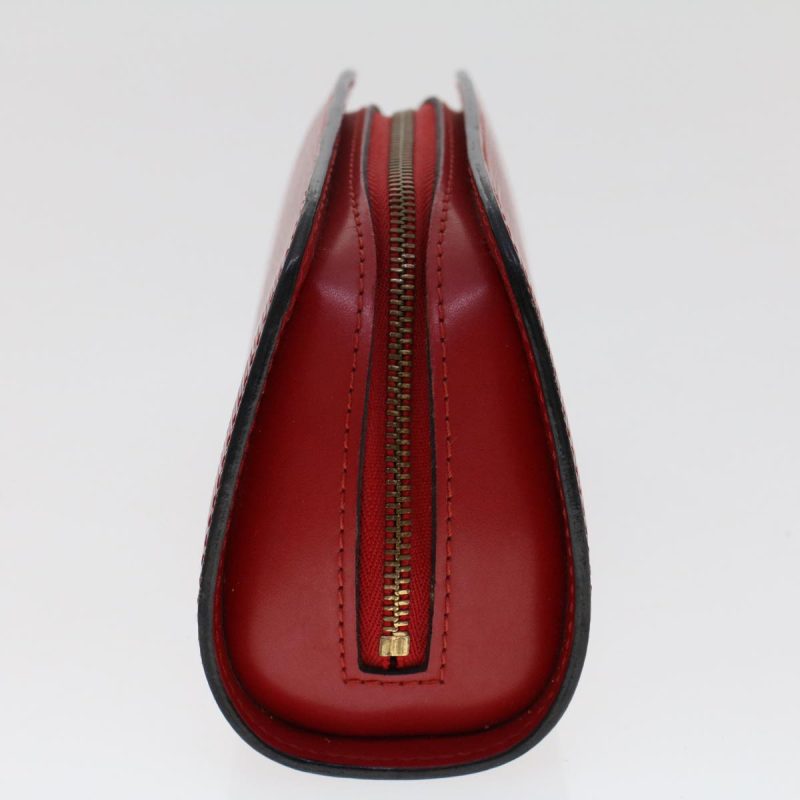 LOUIS VUITTON Epi Dauphine PM Pouch Red M48447 LV  48529 - Logoexplore - Image 4