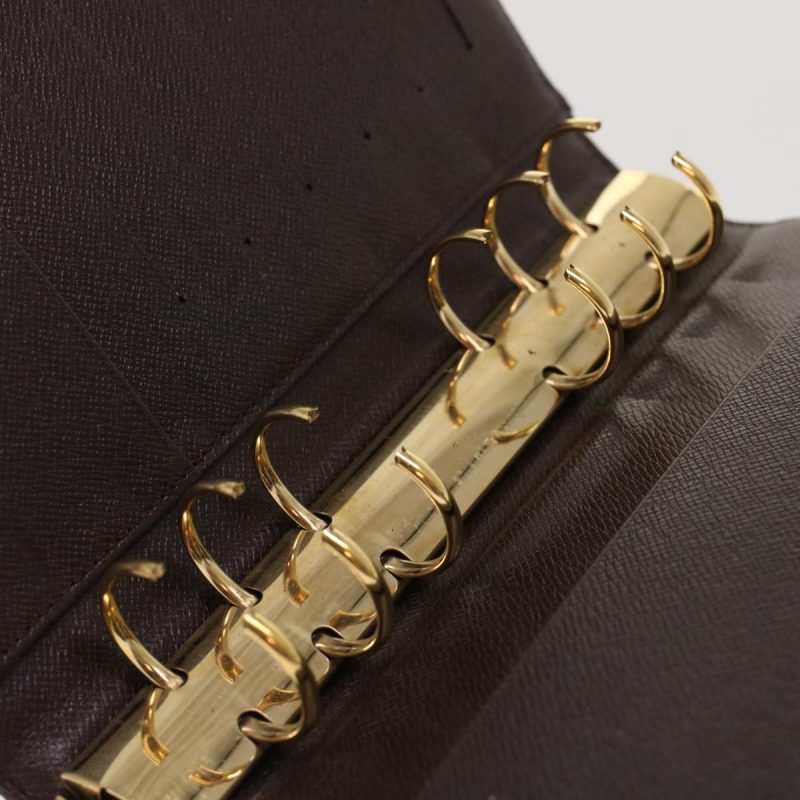 LOUIS VUITTON Damier Ebene Agenda MM Day Planner Cover R20240 LV  48543 - Logoexplore - Image 9