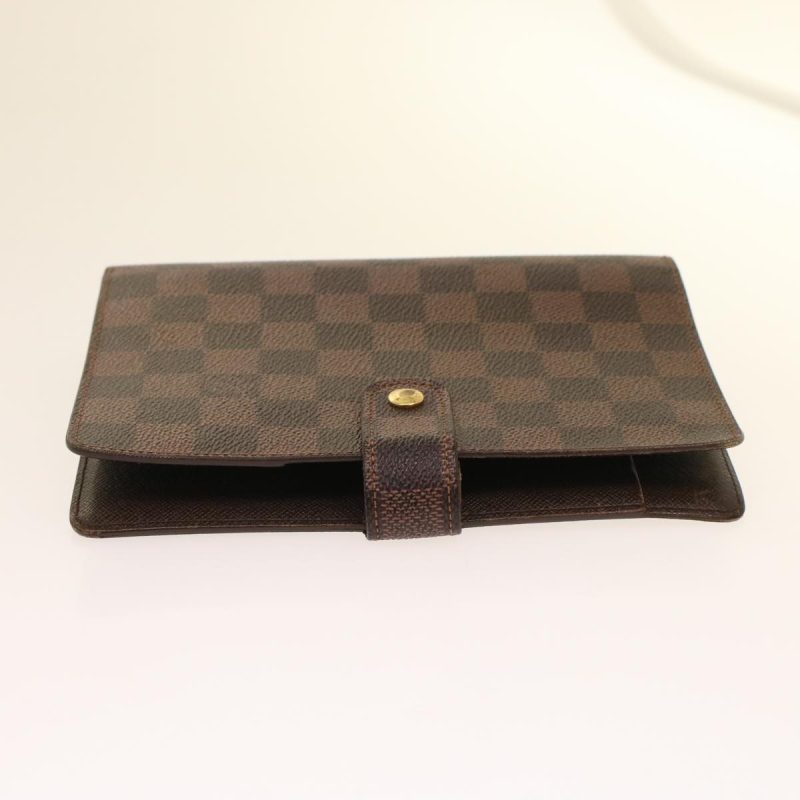 LOUIS VUITTON Damier Ebene Agenda MM Day Planner Cover R20240 LV  48543 - Logoexplore - Image 3