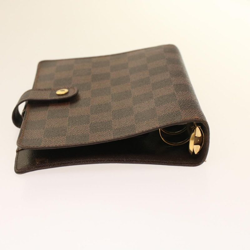 LOUIS VUITTON Damier Ebene Agenda MM Day Planner Cover R20240 LV  48543 - Logoexplore - Image 4