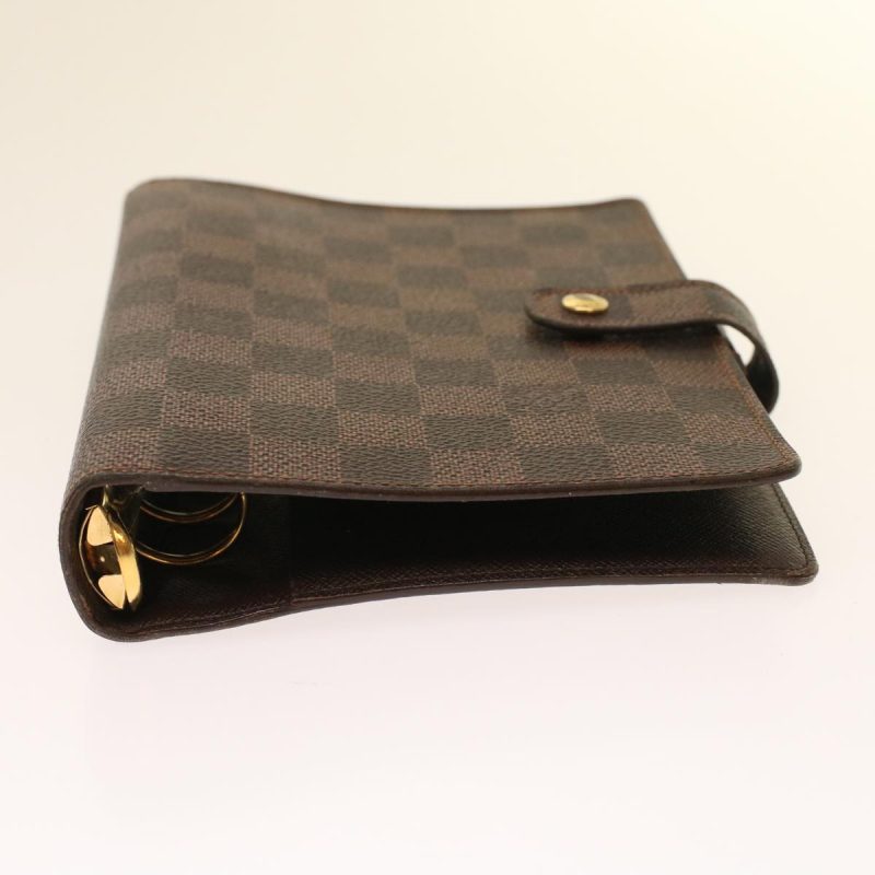 LOUIS VUITTON Damier Ebene Agenda MM Day Planner Cover R20240 LV  48543 - Logoexplore - Image 6