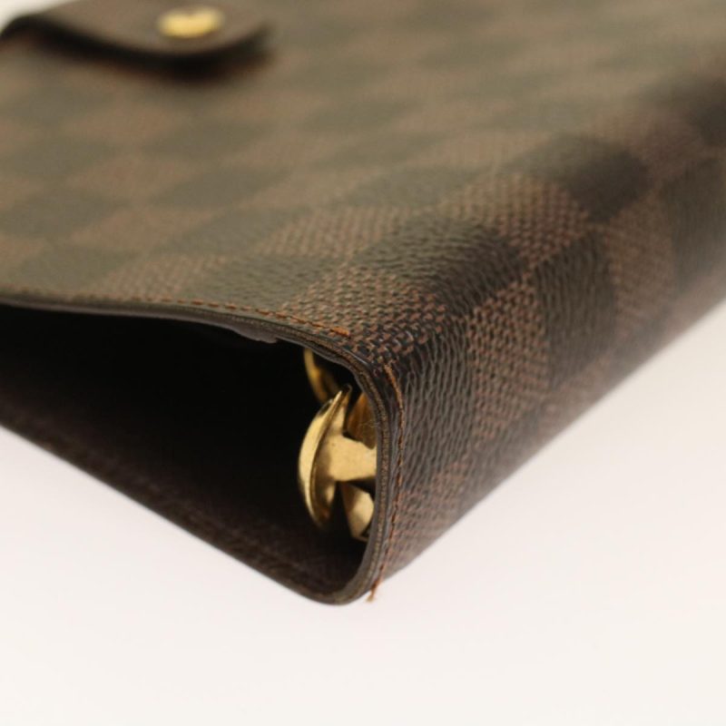 LOUIS VUITTON Damier Ebene Agenda MM Day Planner Cover R20240 LV  48543 - Logoexplore - Image 7