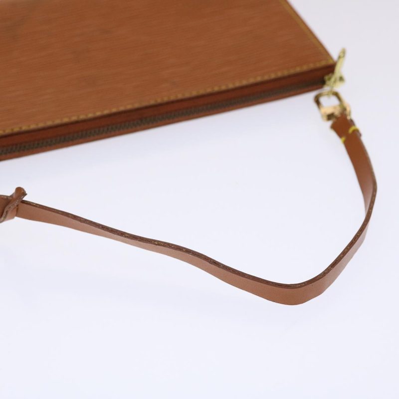 LOUIS VUITTON Epi Pochette Accessoires Pouch Brown M52953 LV  48649 - Logoexplore - Image 7