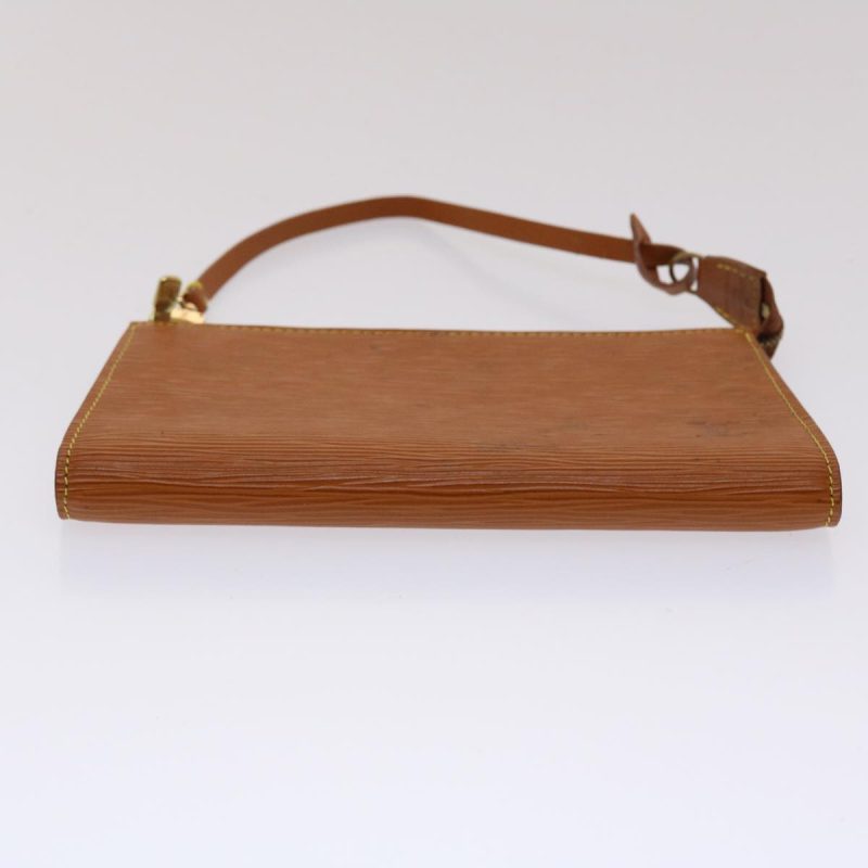 LOUIS VUITTON Epi Pochette Accessoires Pouch Brown M52953 LV  48649 - Logoexplore - Image 5