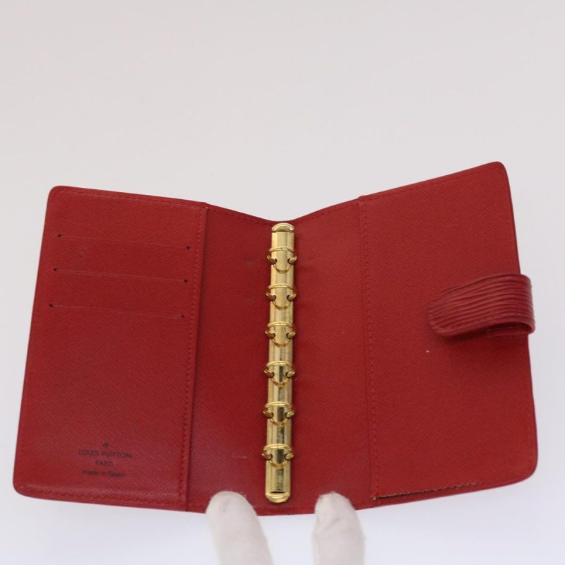 LOUIS VUITTON Epi Agenda PM Day Planner Cover Red R20057 LV  48680 - Logoexplore - Image 7
