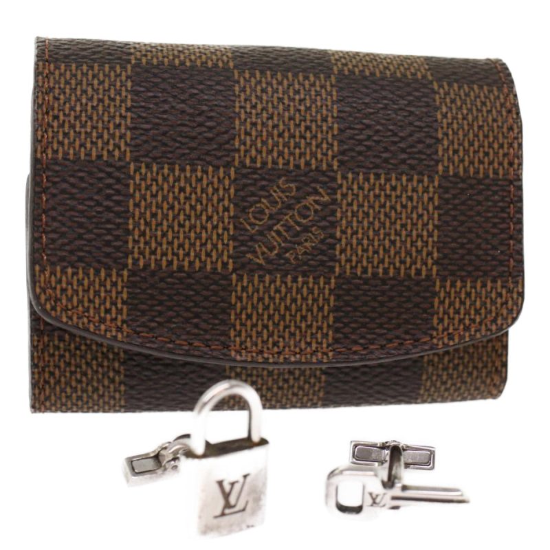 LOUIS VUITTON Damier Ebene Cuff Case Cuffs M64600 LV  48769 - Logoexplore