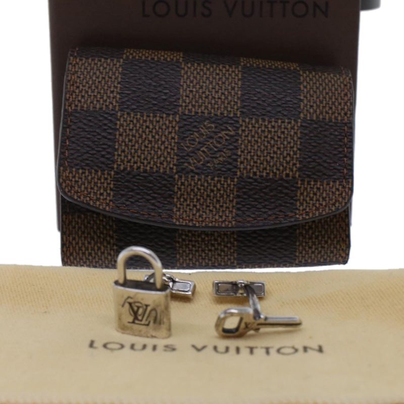 LOUIS VUITTON Damier Ebene Cuff Case Cuffs M64600 LV  48769 - Logoexplore - Image 2