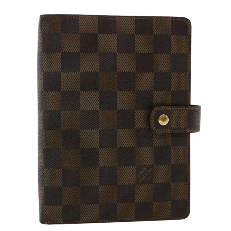 LOUIS VUITTON Damier Ebene Agenda MM Day Planner Cover R20240 LV  48770 - Logoexplore