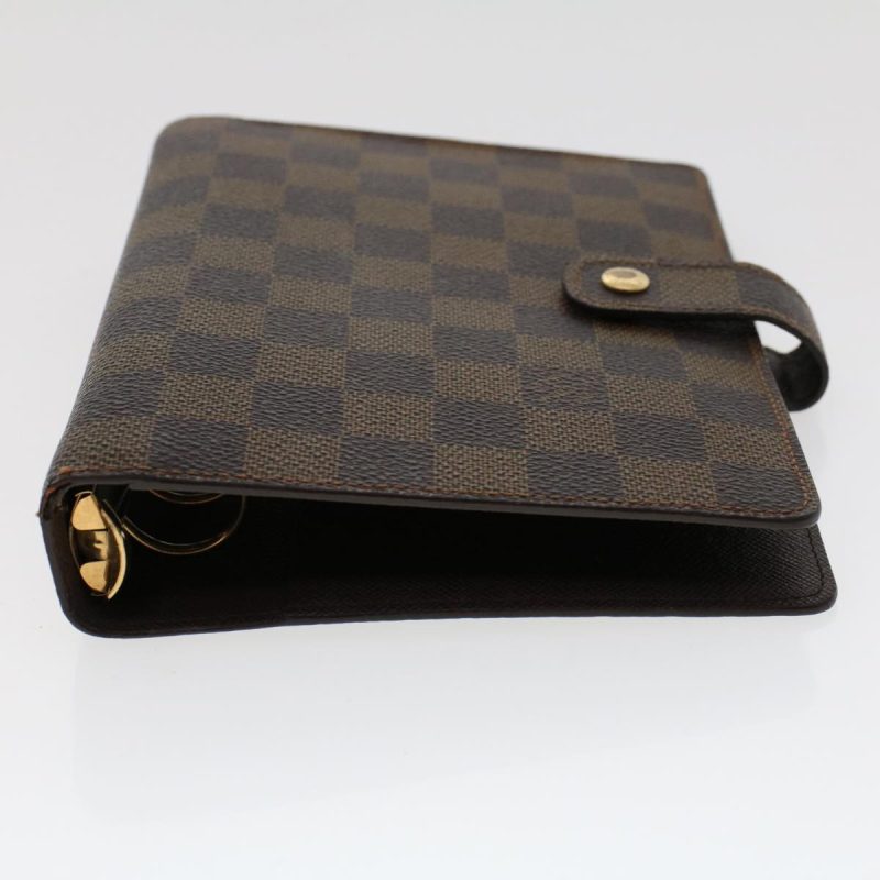LOUIS VUITTON Damier Ebene Agenda MM Day Planner Cover R20240 LV  48770 - Logoexplore - Image 6