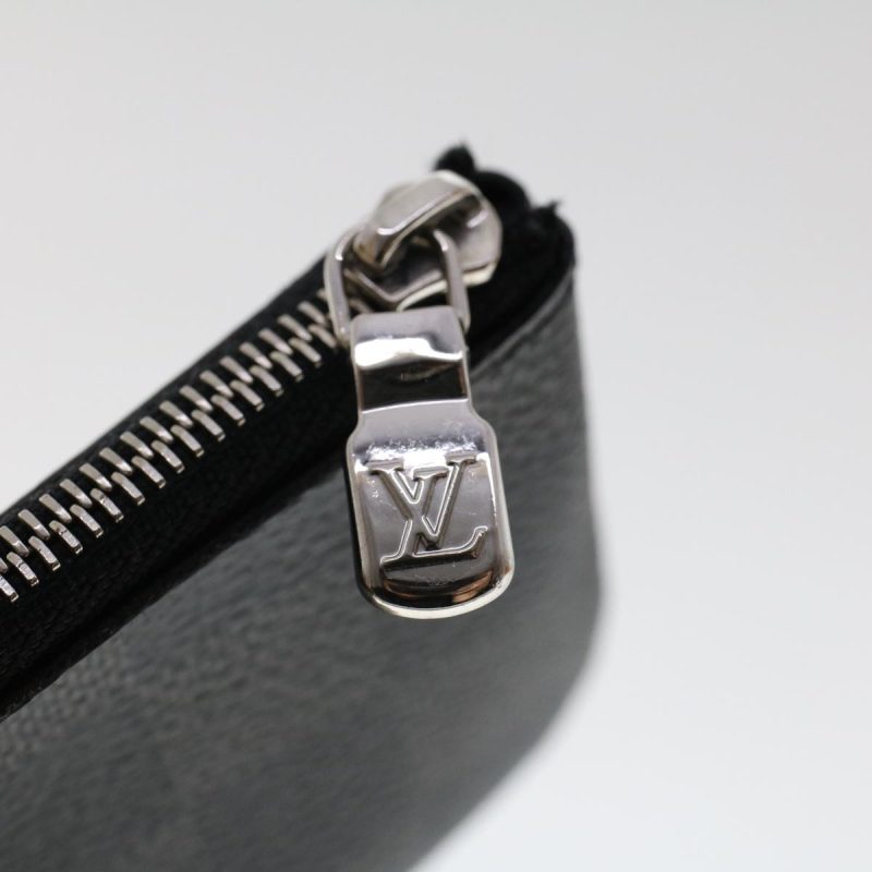 LOUIS VUITTON Damier Graphite Pochette Cles Coin Purse N60155 LV  48781 - Logoexplore - Image 8