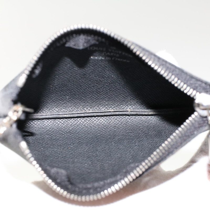 LOUIS VUITTON Damier Graphite Pochette Cles Coin Purse N60155 LV  48781 - Logoexplore - Image 10