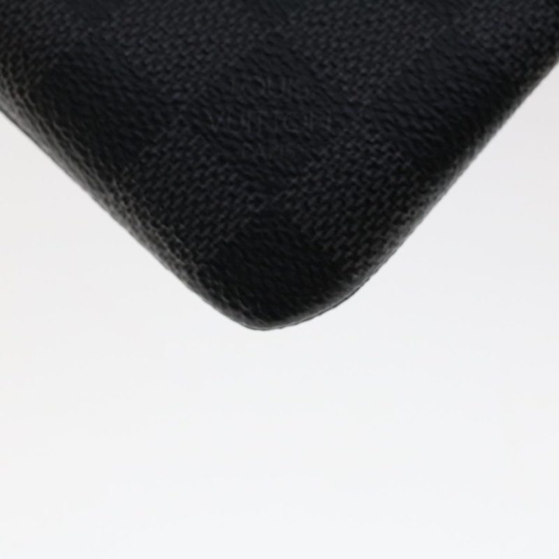 LOUIS VUITTON Damier Graphite Pochette Cles Coin Purse N60155 LV  48781 - Logoexplore - Image 7